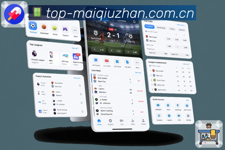 买球站 APP 体育赛事查看界面